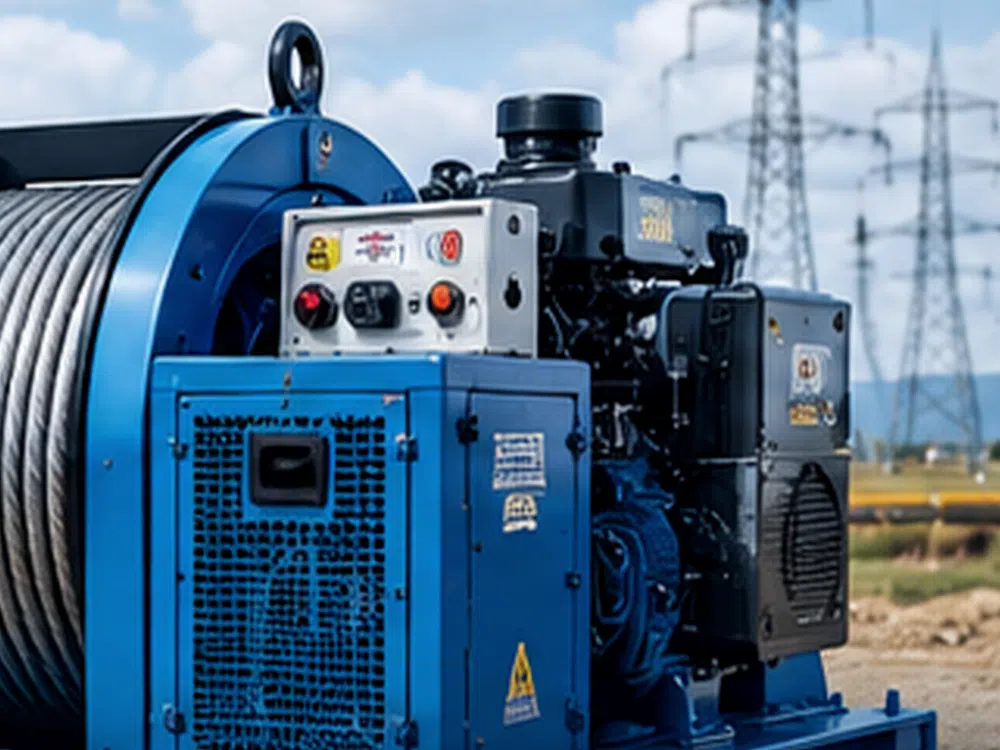 Бензиновые кабельные лебёдки LTR-2628-B «Контур»