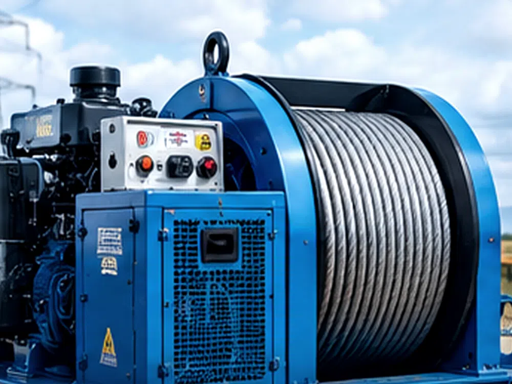 Лебёдки тяговым усилием 1–2 тонны LTR-4700-D «Индустрия»