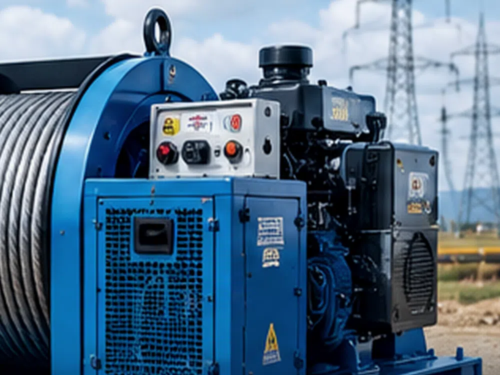 Лебёдки тяговым усилием 5 тонн LTR-5810-D «Индустрия»