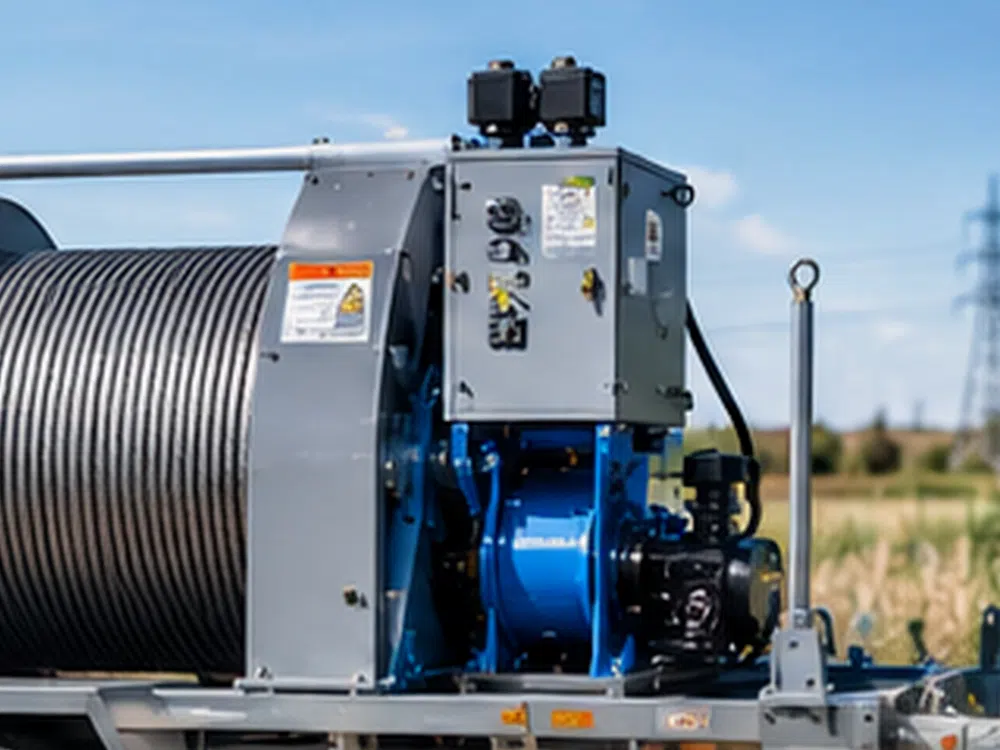 Лебёдки тяговым усилием 5 тонн LTR-5847-E «Контур»