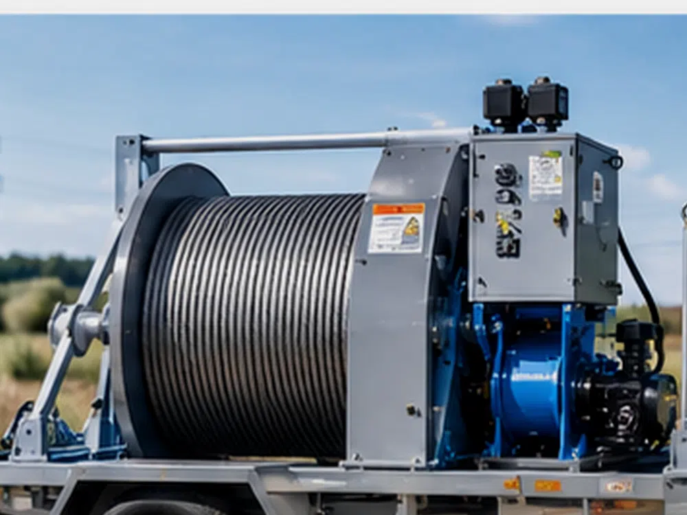 Лебёдки тяговым усилием 5 тонн LTR-5958-B «Контур»