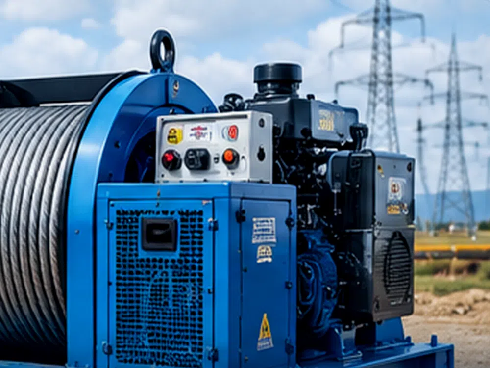 Лебёдки тяговым усилием 10 тонн LTR-6106-C «Трасса»