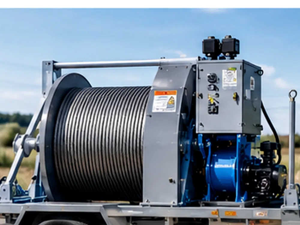Лебёдки тяговым усилием 10 тонн LTR-6180-E «Профи»