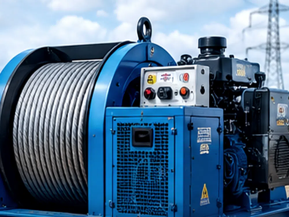 Лебёдки тяговым усилием 12–15 тонн LTR-6624-B «Контур»