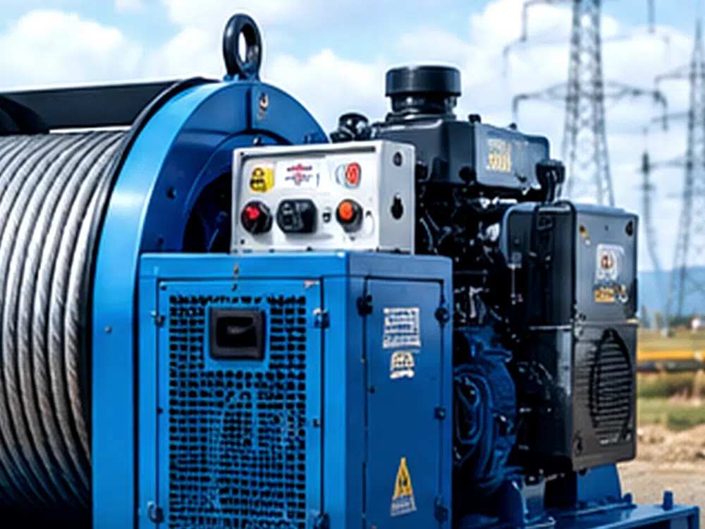 Лебёдки тяговым усилием 12–15 тонн LTR-6698-D «Индустрия»