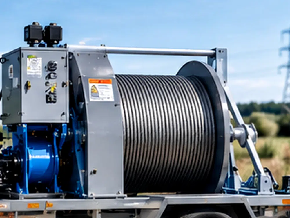 Лебёдки тяговым усилием 12–15 тонн LTR-6735-E «Контур»