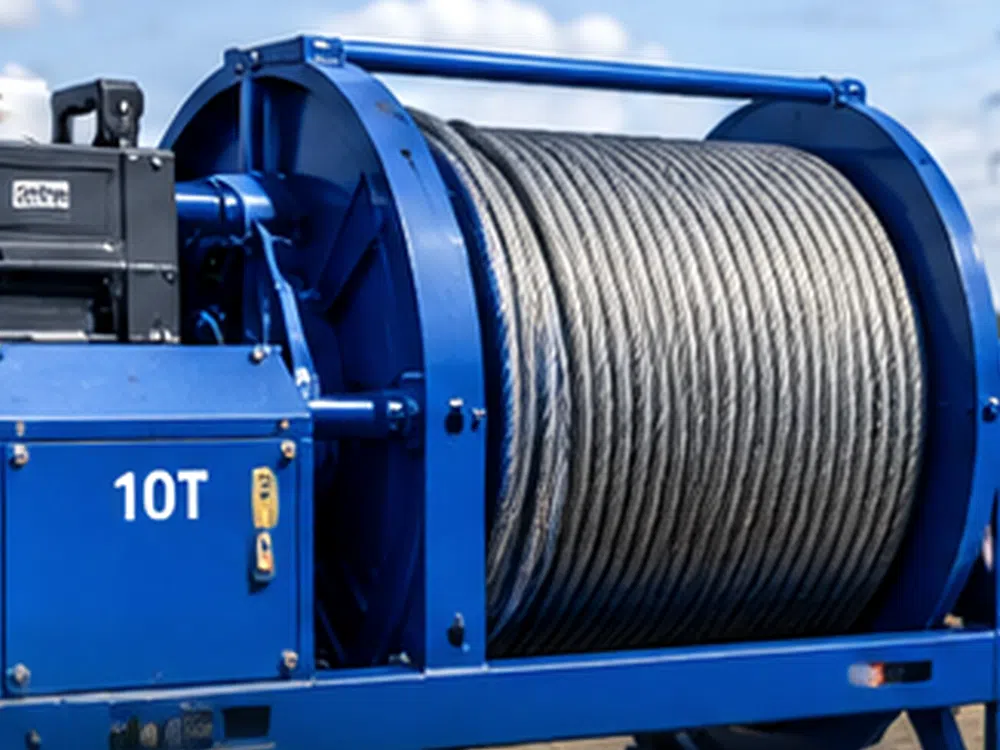 Лебёдки тяговым усилием 12–15 тонн LTR-6809-A «Индустрия»