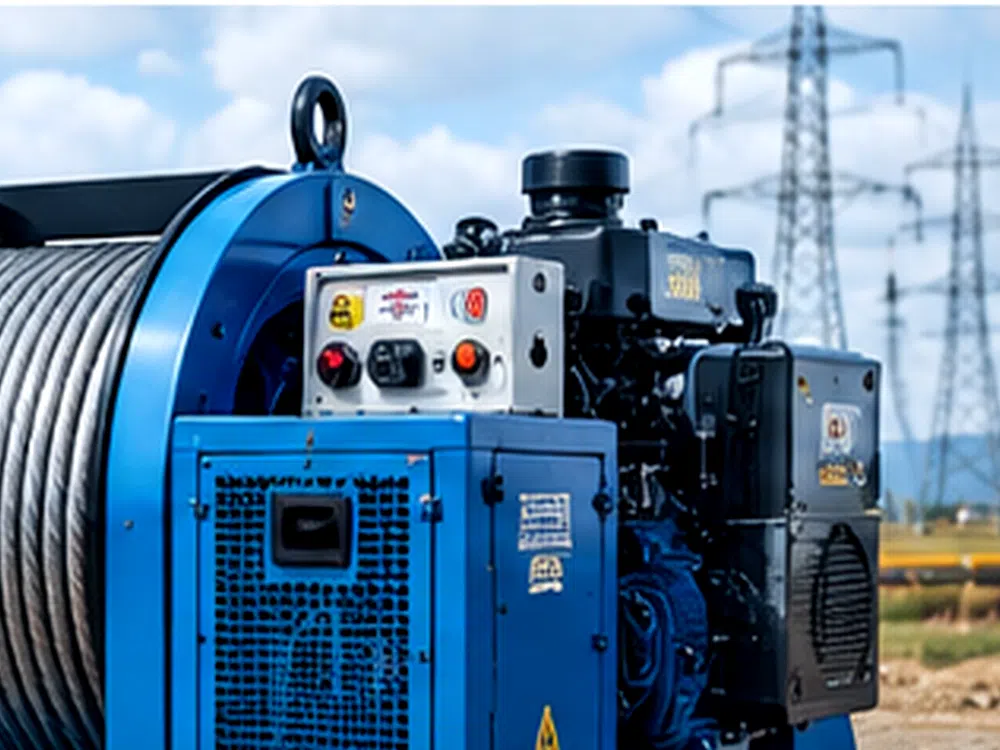 Лебёдки тяговым усилием 12–15 тонн LTR-6846-B «Контур»
