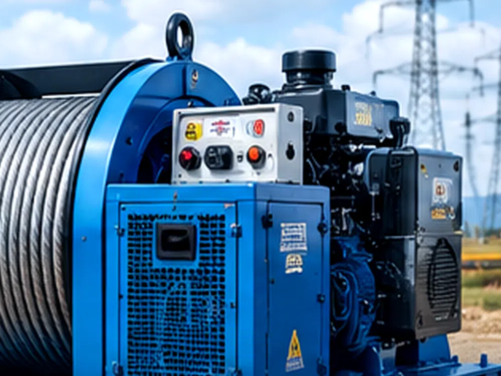 Лебёдки тяговым усилием 12–15 тонн LTR-7068-B «Контур»