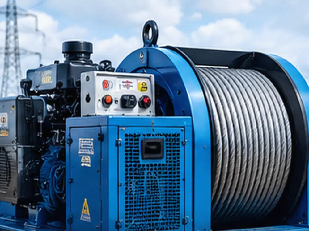 Лебёдки тяговым усилием 12–15 тонн LTR-7105-C «Эксперт»