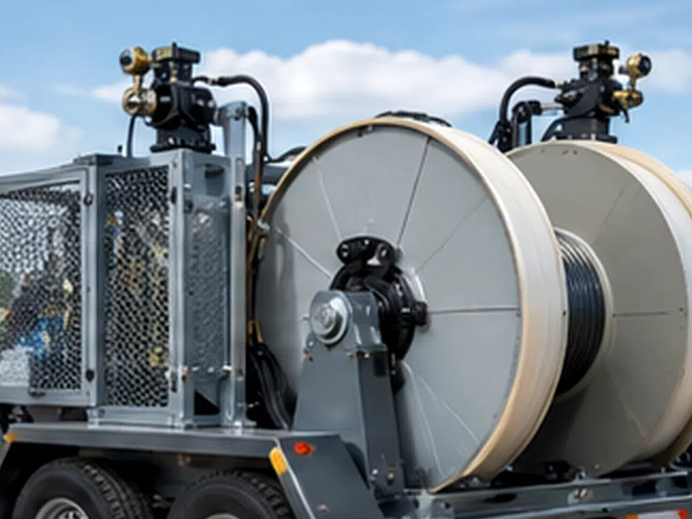 Лебёдки для воздушной прокладки LTR-2601-E «Контур»